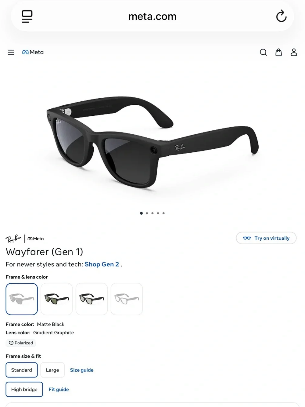 Ray-Ban Meta sunglasses 🕶️